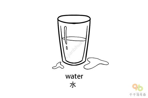 河水怎么画简笔画