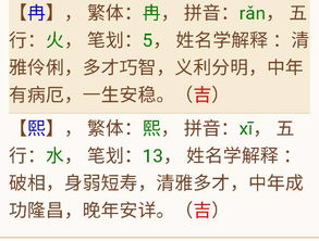 名字解释