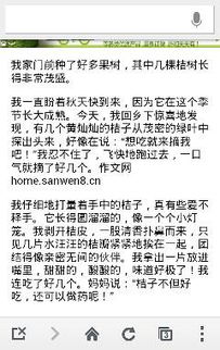 小练笔题目六一见闻