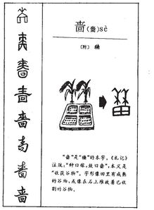 啬的读音和组词，囊的读音