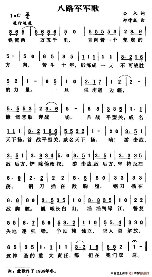 八一军歌都有哪些