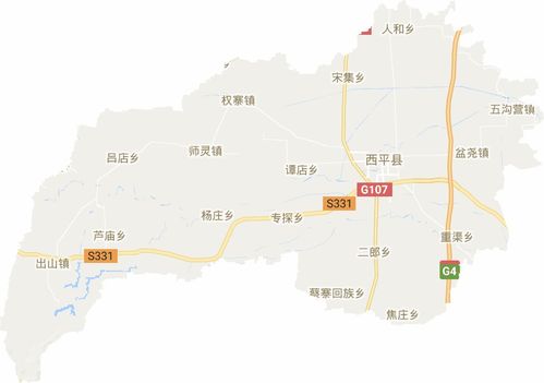 三维地图实景免费版，西平位置