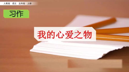 我的心爱之物作文400字