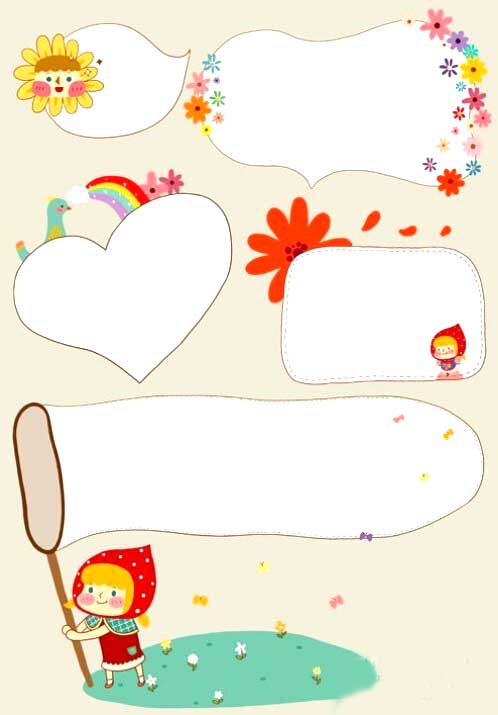 简单小插画边框-读书笔记的小插图怎么画?求图片