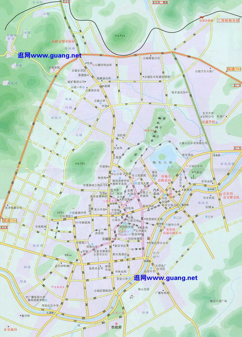 云浮市地图各镇全图，云浮市地图高清版