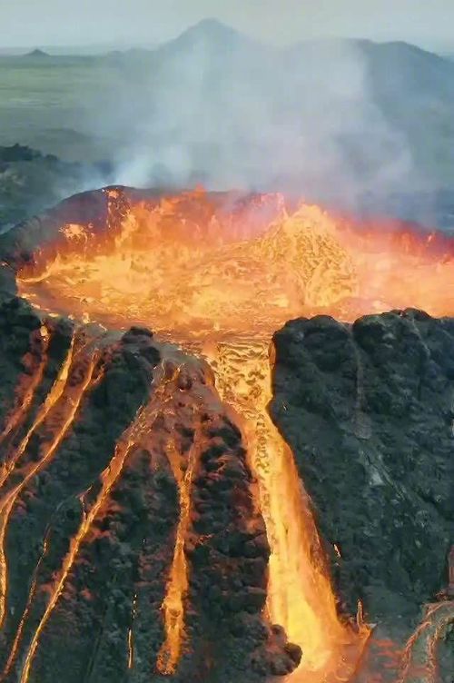 冰火山图片，山西宁武冰火山