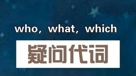 疑问代词和疑问副词的用法，疑问代词和疑问副词表格
