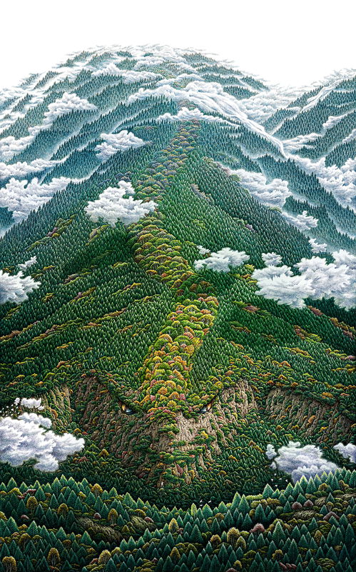 行山杖，行山仲亭