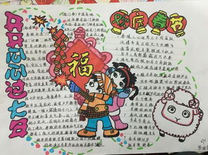 新年主题的手抄报怎么画，新年主题的手抄报简单