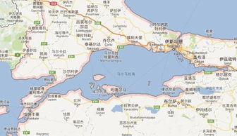 达达尼尔海峡地图，达达尼尔海峡图片