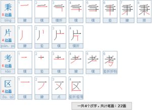 母的笔顺正确的写法
