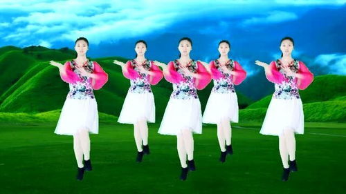 惠汝广场舞一曲红尘，云裳广场舞一曲红尘
