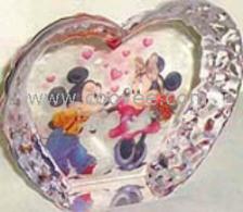 水晶影像的制作方法