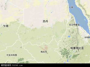 苏丹在世界地图的位置
