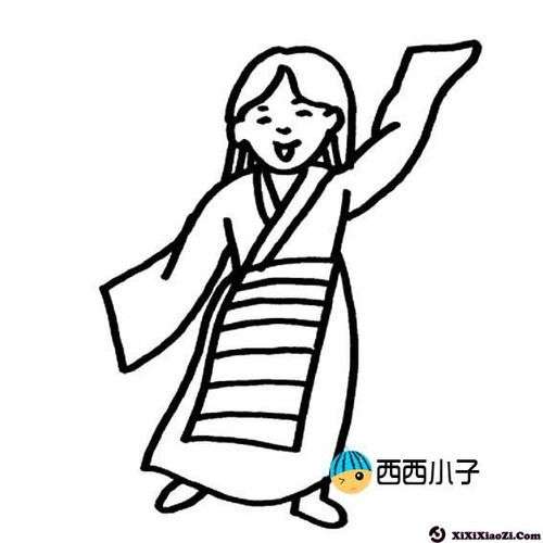 56个民族人物简笔画，民族人物简笔画 简单