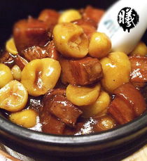 板栗烧肉图片，六安板栗烧肉