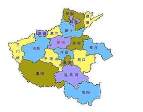河南省行政区划图高清，清朝河南省行政区划