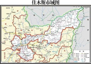 佳木斯地图高清大图，佳木斯地图全景