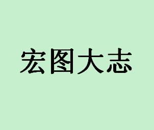 宏图大志的诗句，宏图大志的成语意思是什么