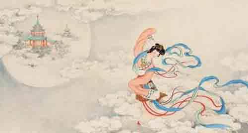 后羿与嫦娥分离的画面描写，天地争霸美猴王后羿与嫦娥
