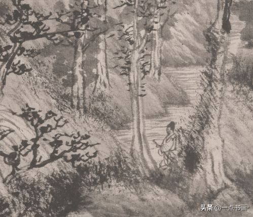 山水画《青下隐居图》是哪位画家的作品