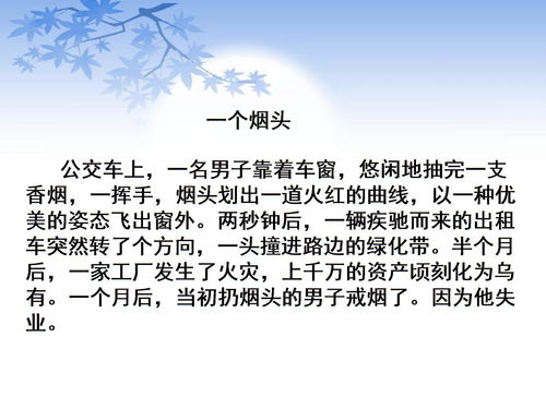 小说开头的作用例题，小说开头的作用ppt