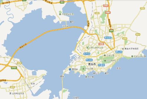 青岛地图详细，青岛地图高清版
