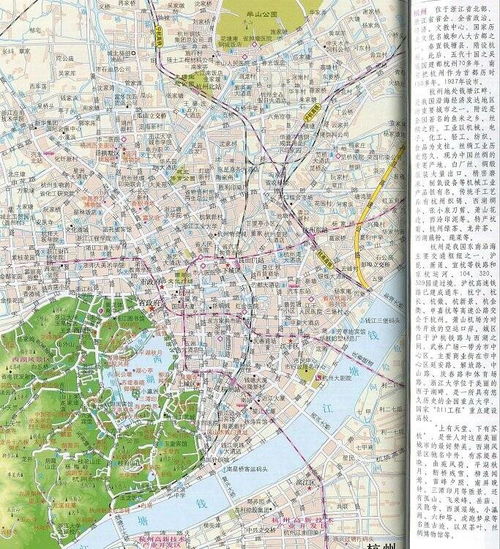 西湖地图攻略西湖全图