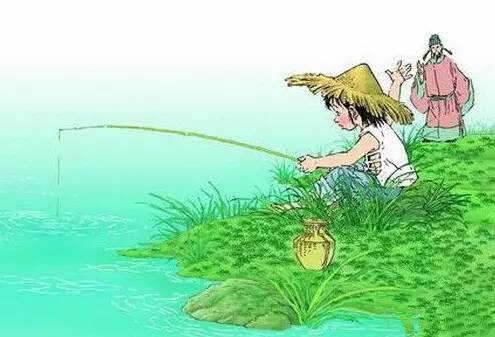 小儿垂钓古诗文原文