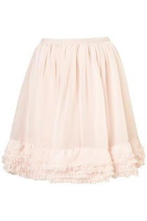frill, flounce, ruffle等表示花边的词的区别