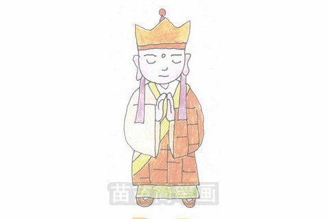 唐僧怎么画简单又帅气，唐僧怎么画图片