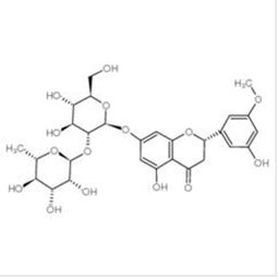橙皮苷结构式，橙皮苷属于黄酮类化合物中的