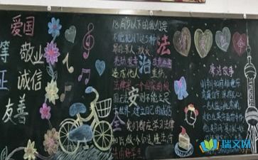 高中生关于学校安全的黑板报 高中生黑板报图片大全