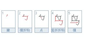 鸟的笔顺是什么写的，鸟的笔顺笔画顺序表