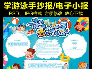 关于游泳安全的资料手抄报 游泳安全手抄报