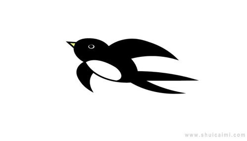 燕子怎么画简笔画图片
