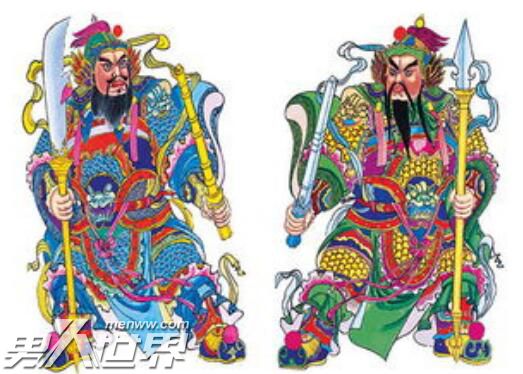 武将门神是哪两位