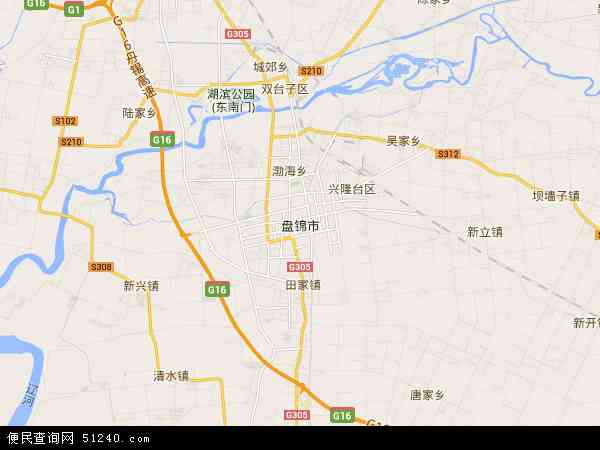 盘锦市地图高清版大地图，盘锦市地图图片