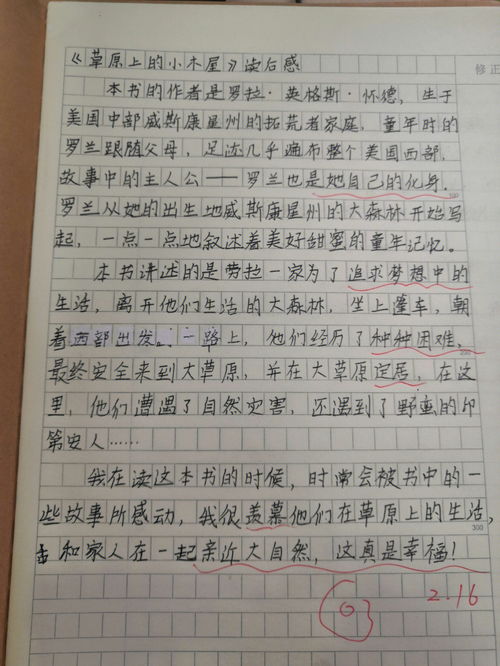 六年级读后感