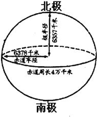 地球的平均半径约为，地球的平均半径和赤道周长