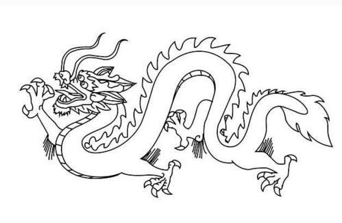 龙怎么画?