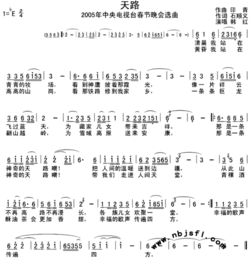 天路的资料.