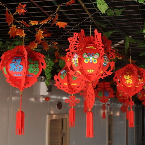 中秋小灯笼制作方法 幼儿园