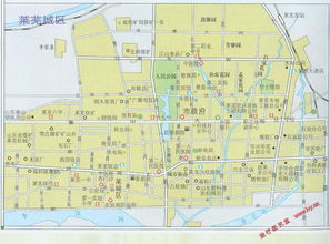 莱芜地图全图高清版乡镇，山东莱芜地图