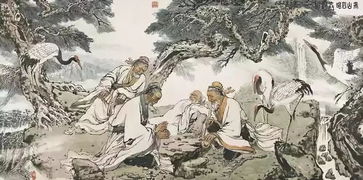 商山四皓怎么读，商山四皓简介