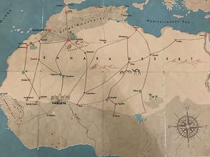 撒哈拉沙漠地图高清版大图，撒哈拉沙漠地图范围