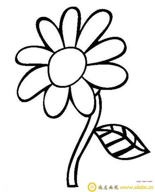 各种花简笔画图片大全，喇叭花简笔画图片大全