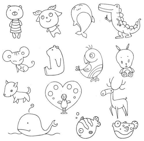 动物简笔画彩色乌龟_兔子和乌龟简笔画?
