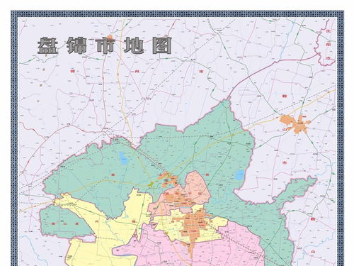 盘锦地图全图高清版，盘锦地图高清版大图