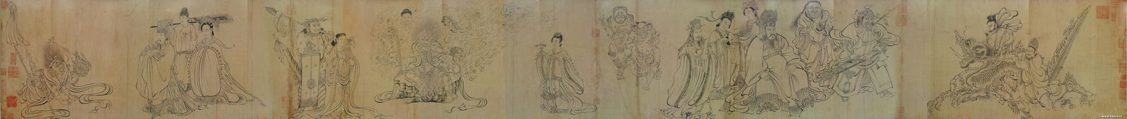 送子天王图描绘的是什么故事，送子天王图是谁画的